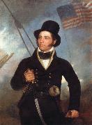 Jarvis John Wesley Portrait of Captaint Samuel C.Reid oil painting